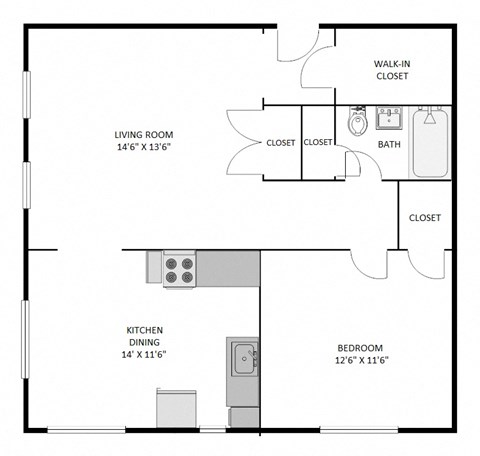 1010 Sherman Studio-2 Beds Apartment for Rent - Photo Gallery 47